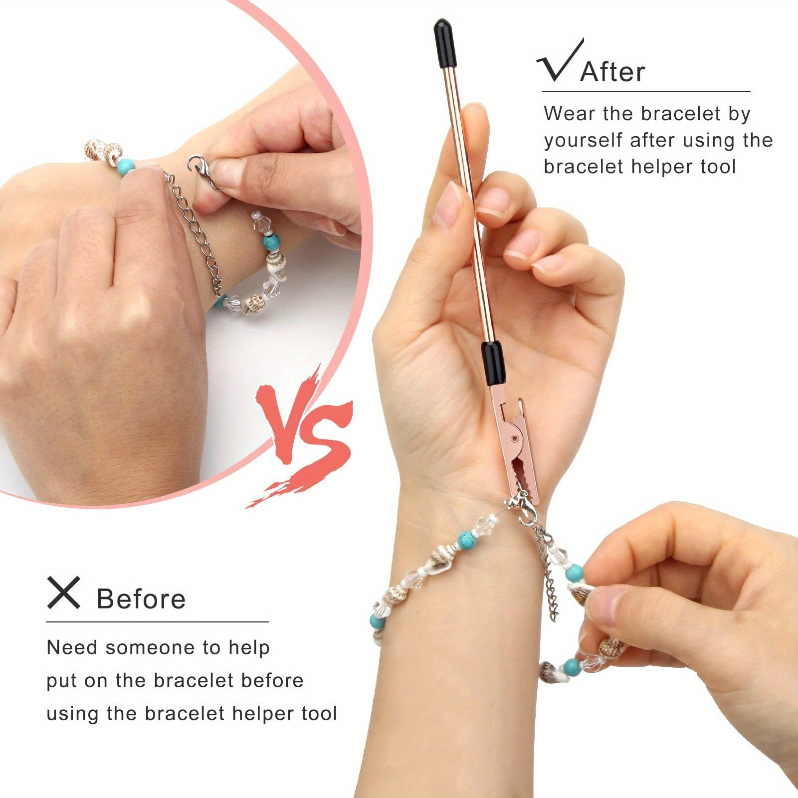 1pc bracelet helper bracelet tool jewelry helper hand