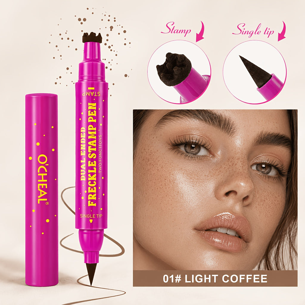 double headed freckle stamp eyeliner pen long lasting