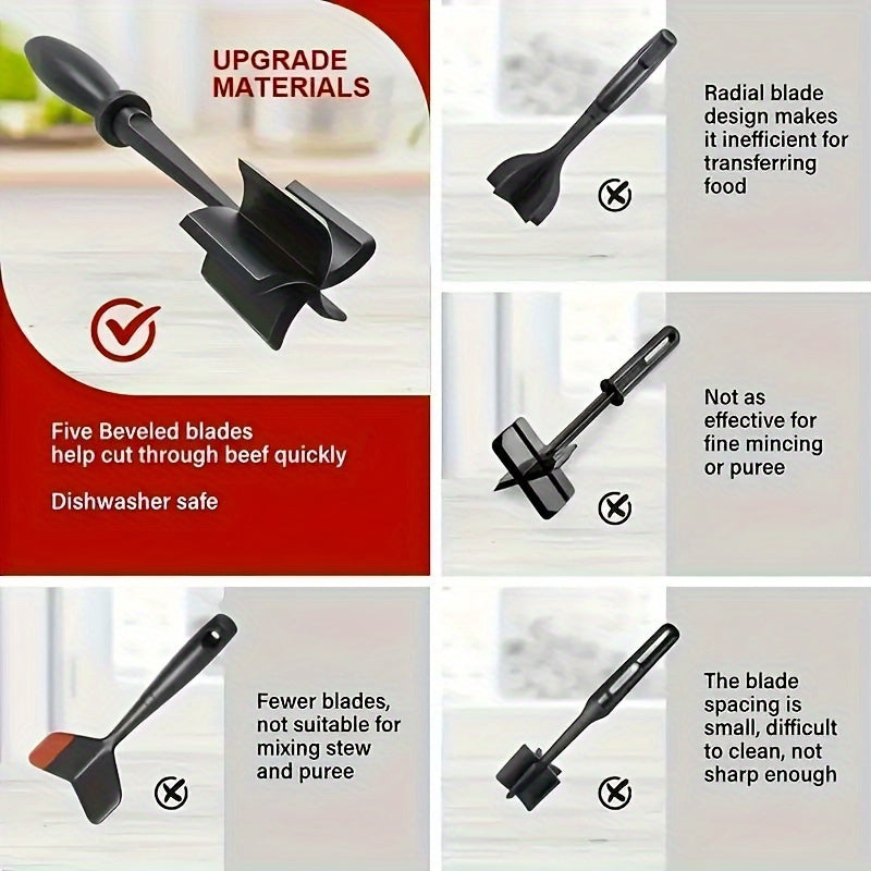 1pc meat chopper meat   heat resistant