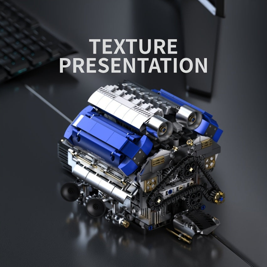 v8 red   model 1289 1370pcs v4 engine 1001pcs a