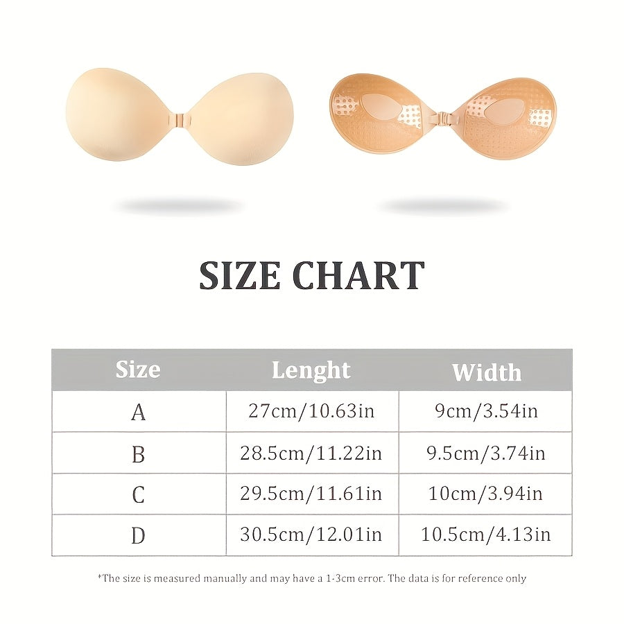 1pc new halter neck round cup bra invisible self