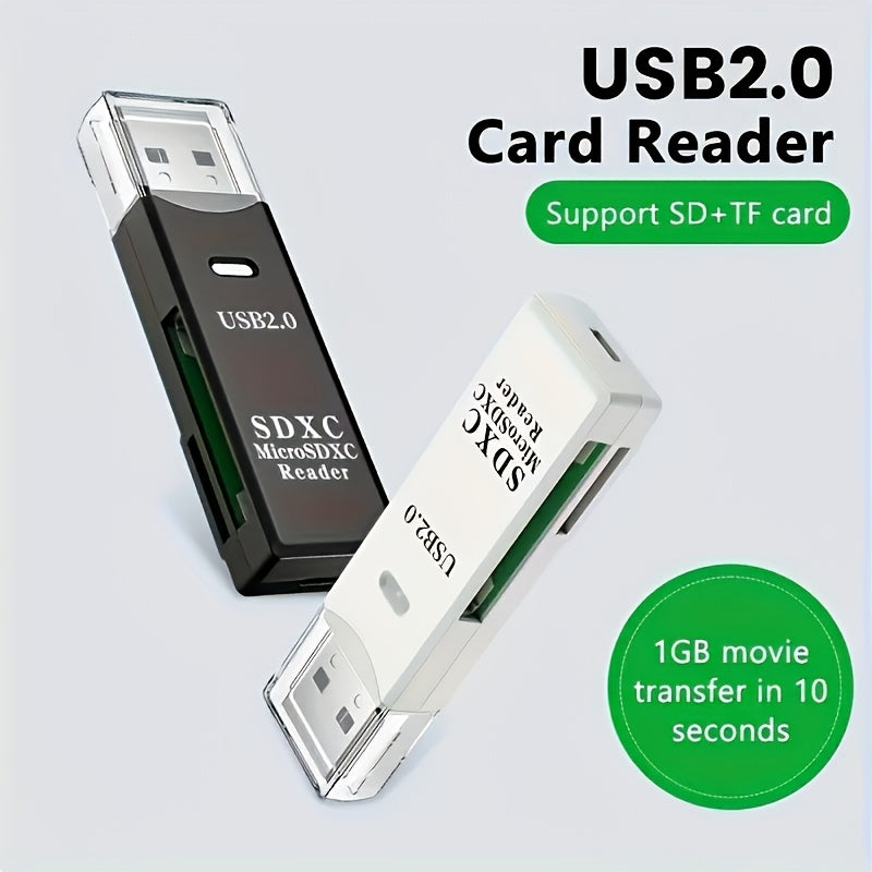 usb 2 0 sd card reader suitable pc sd tf card usb adapter