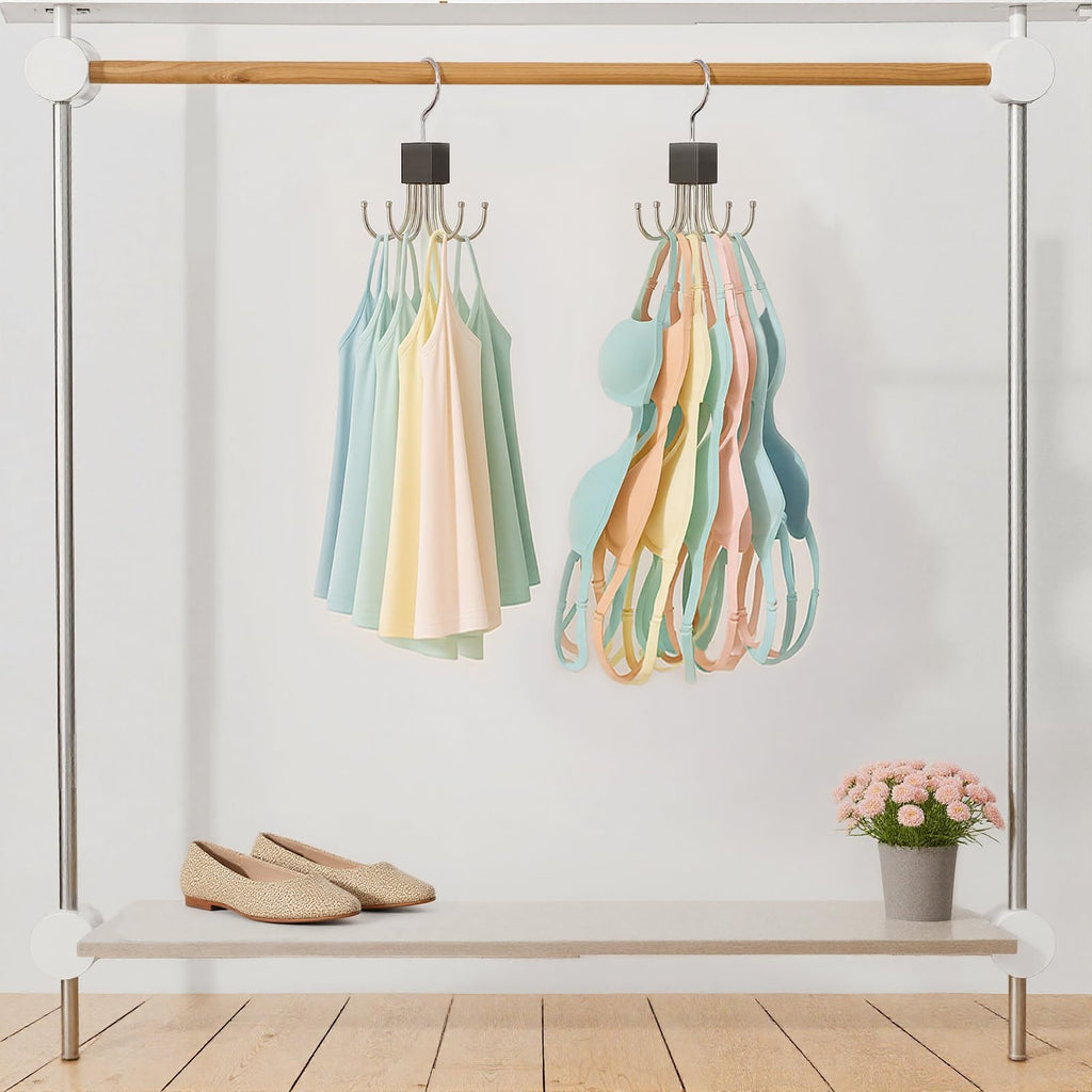 360 rotatable hook 1pc vest style hanger bra hanger 360