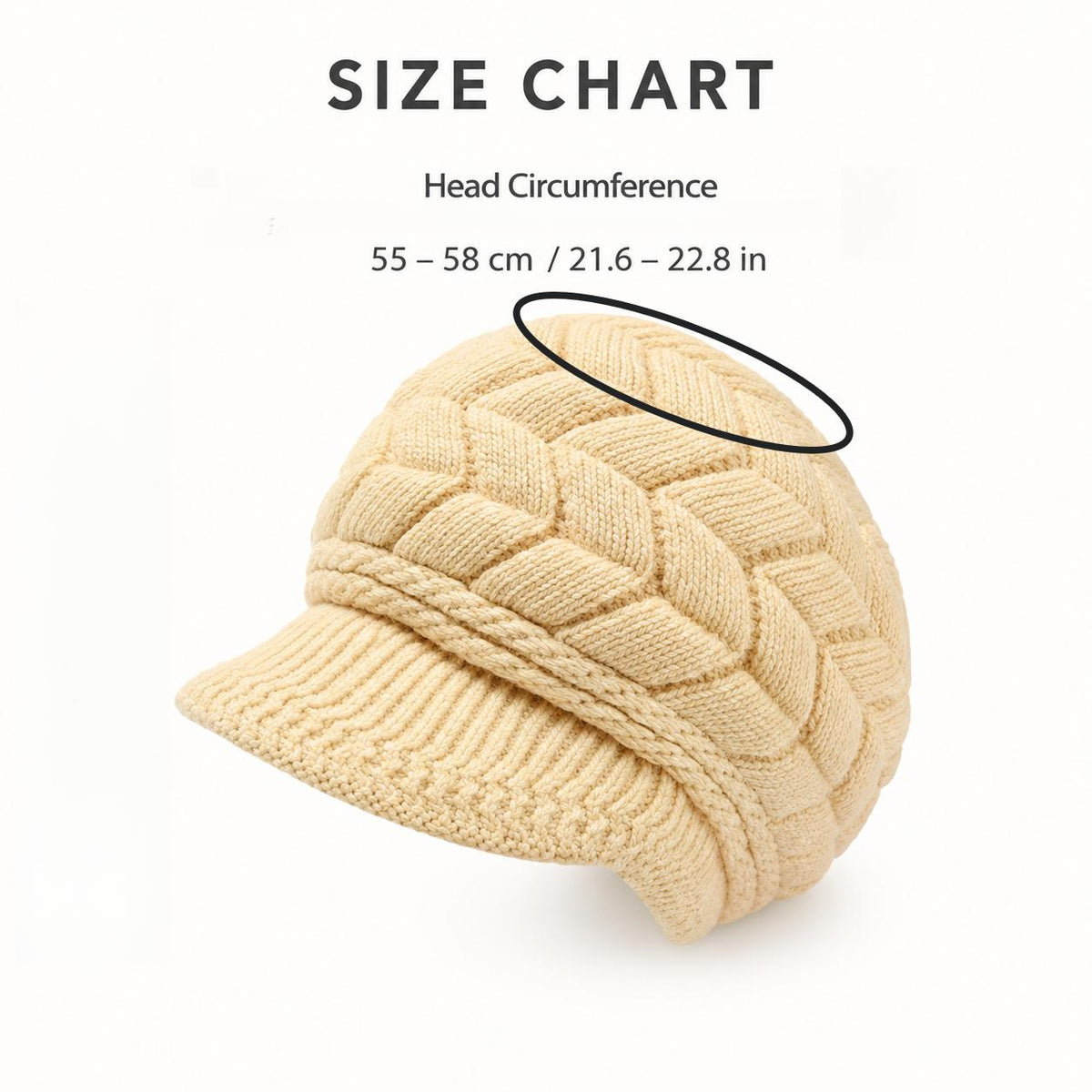 womens brim scarf beanie autumn winter casual warm beret