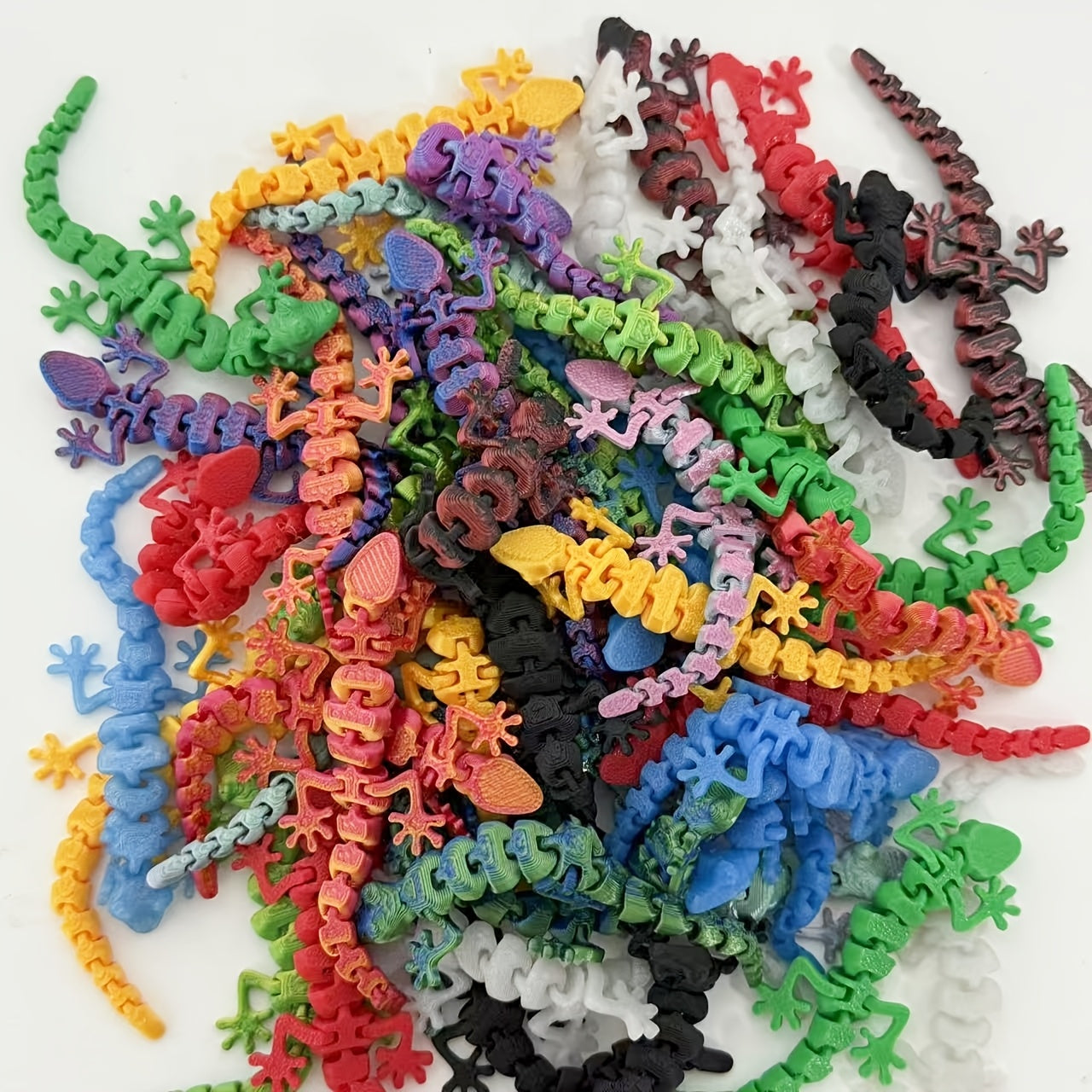 60pcs 3d printed random gradient decorative   3d