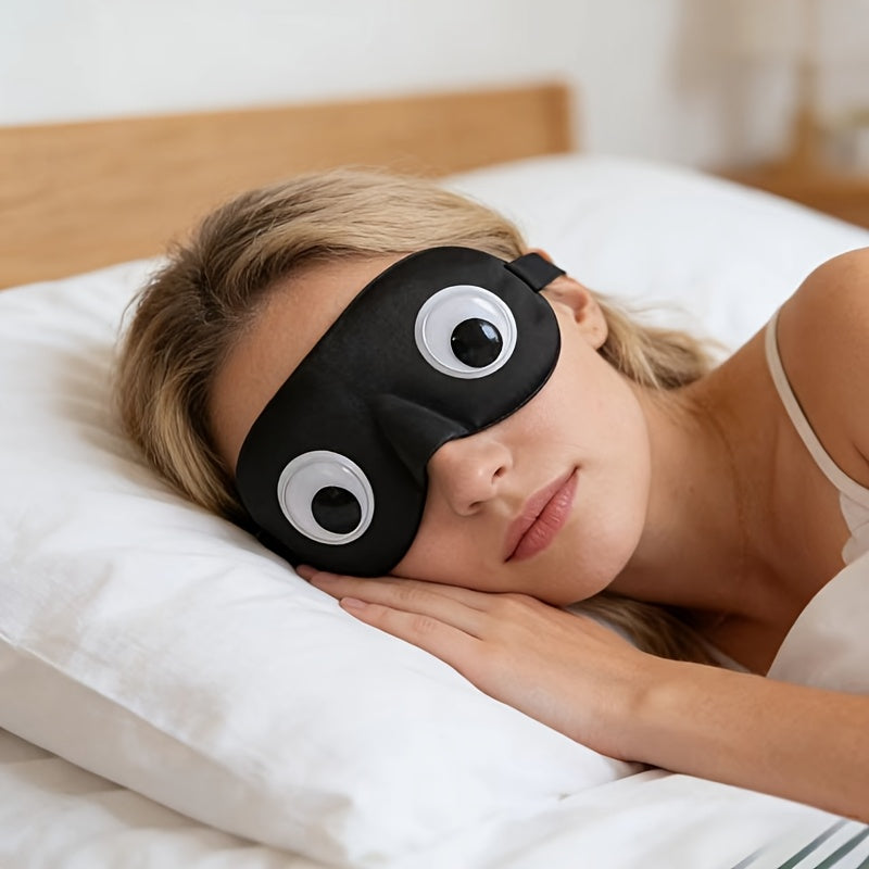 3d stereoscopic eye mask moving big eyes shading eye mask