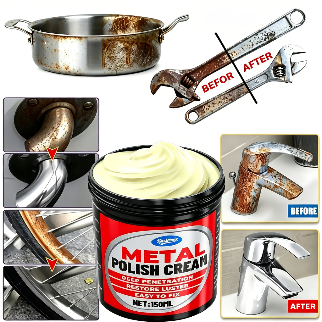 professional metal polishing paste multi purpose restoring