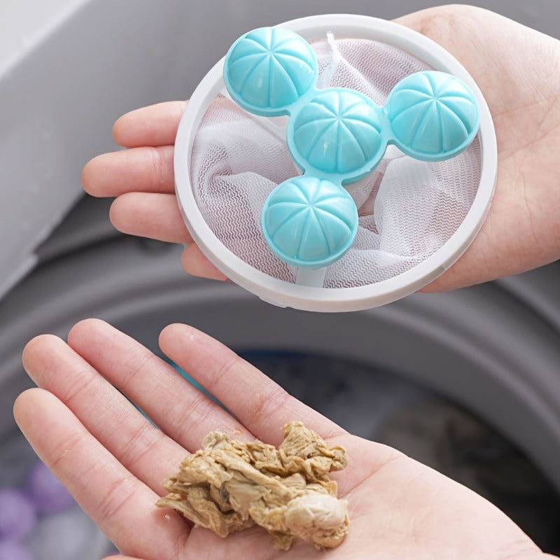 3pcs set random color laundry balls floating lint remover