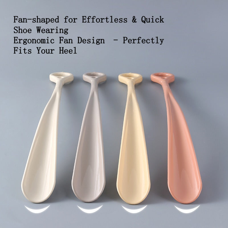 18 0 18 5 inch extra long shoe horn ergonomic fan shaped