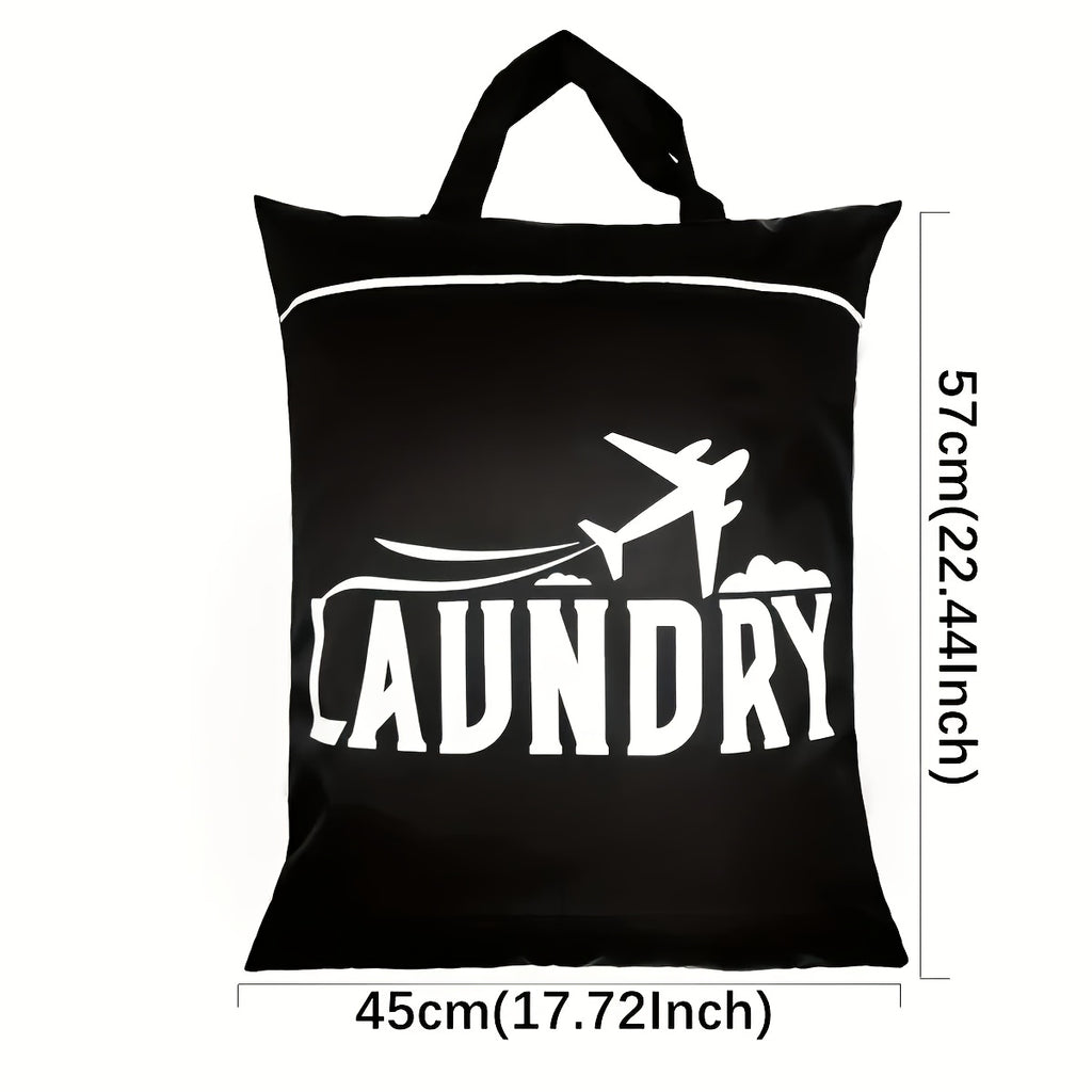 1 large travel laundry bag handle suitable cleaning dirty