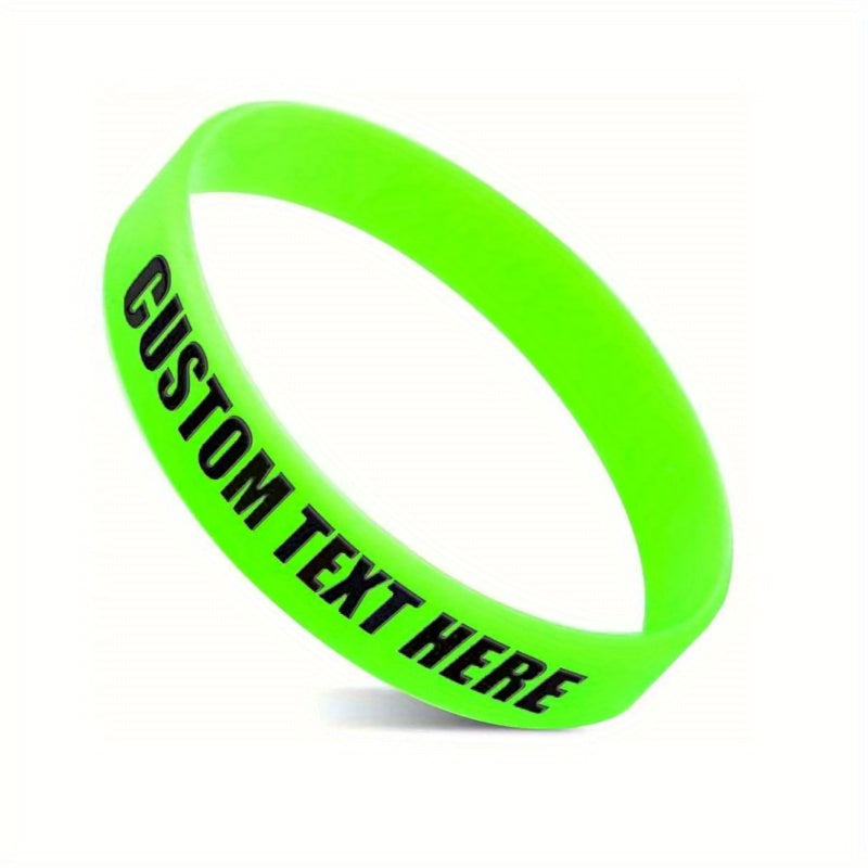gift 77pcs custom silicone bracelets   supplies