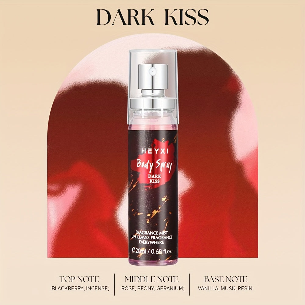 4 kinds scents body fragrance mist floral fragrance