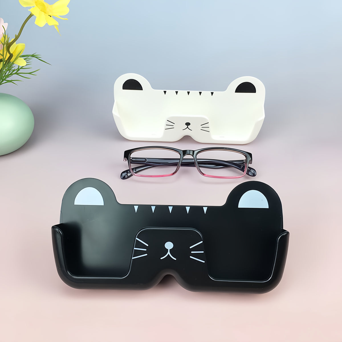 wall mounted glasses storage box suitable bedside bathroom