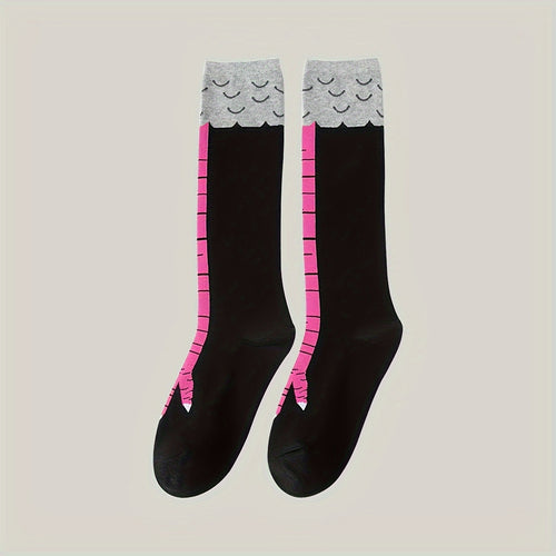 1 2 pack womens plus size   socks quirky chicken