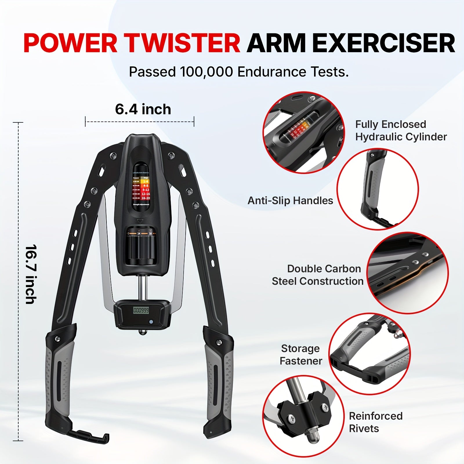 twister arm exerciser 22 440lb