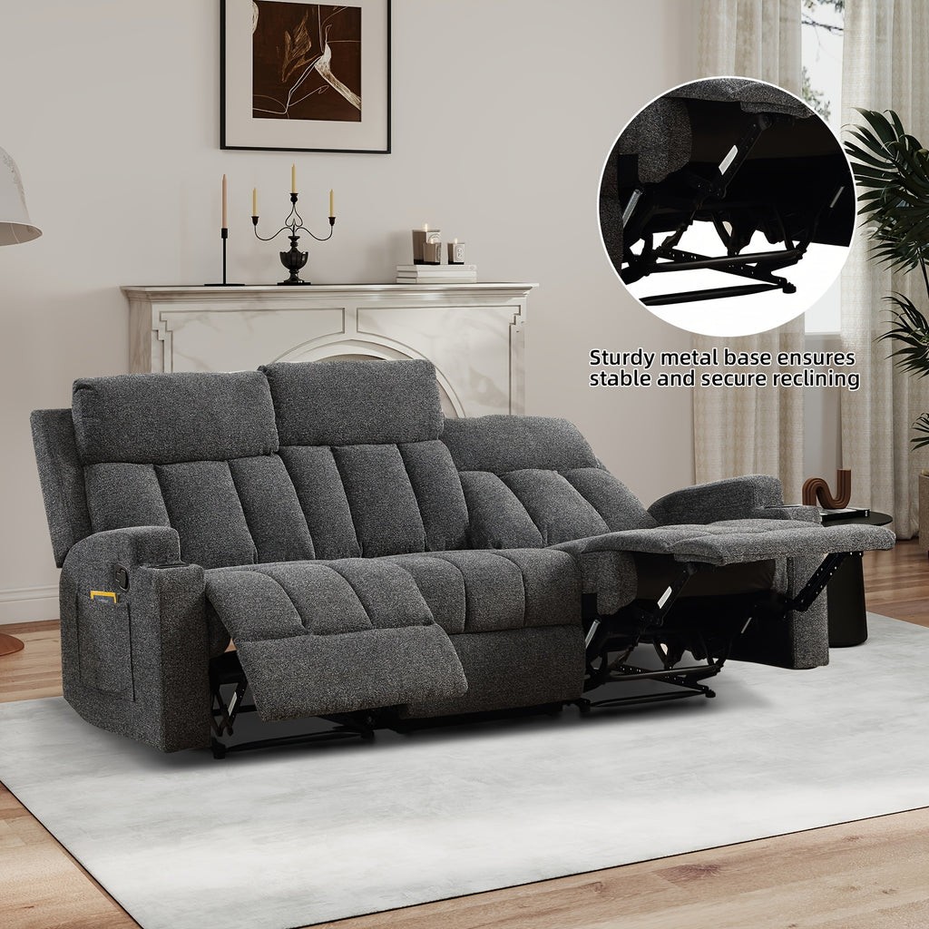 1pc 3pcs manual recliner living room set 1 seater 2 seater 3
