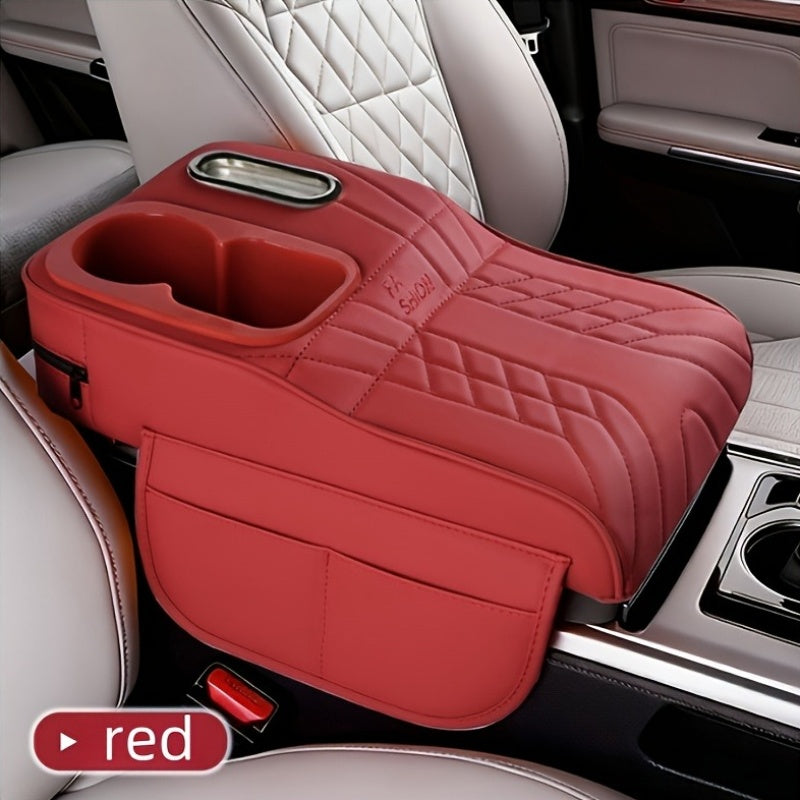 a car center armrest pad designed   height featuring a
