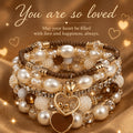 5pcs bracelet   pearl handmade beading bohemian fashion