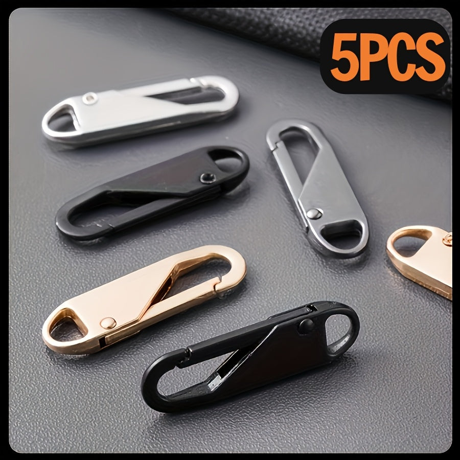 5 pack random color zipper pull replacements zipper repair