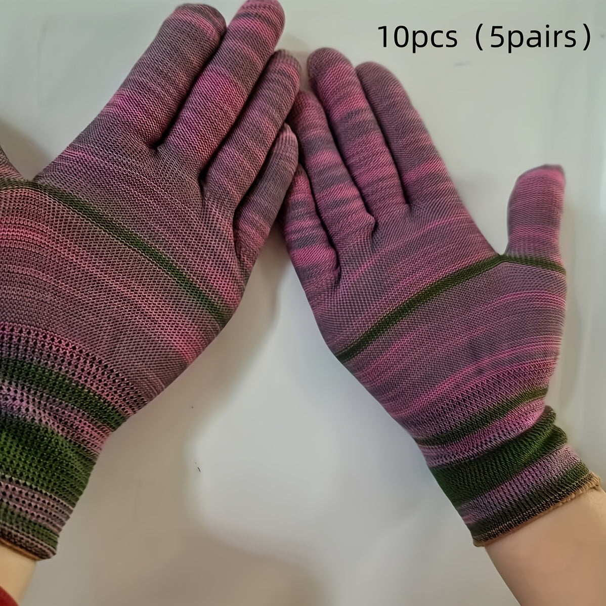10pcs pack thickened multi purpose gloves elastic wrist cuff