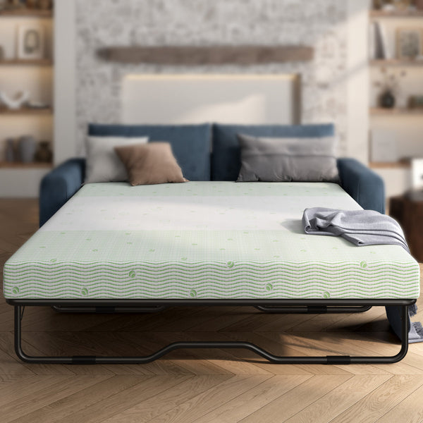 4" Gel Memory Foam Mattress for Sofa Bed, Mattress Replacement For Sleeper Sofa, Couch Bed, Guest Rooms, Rvs & Boats - MATTRESS ONLY