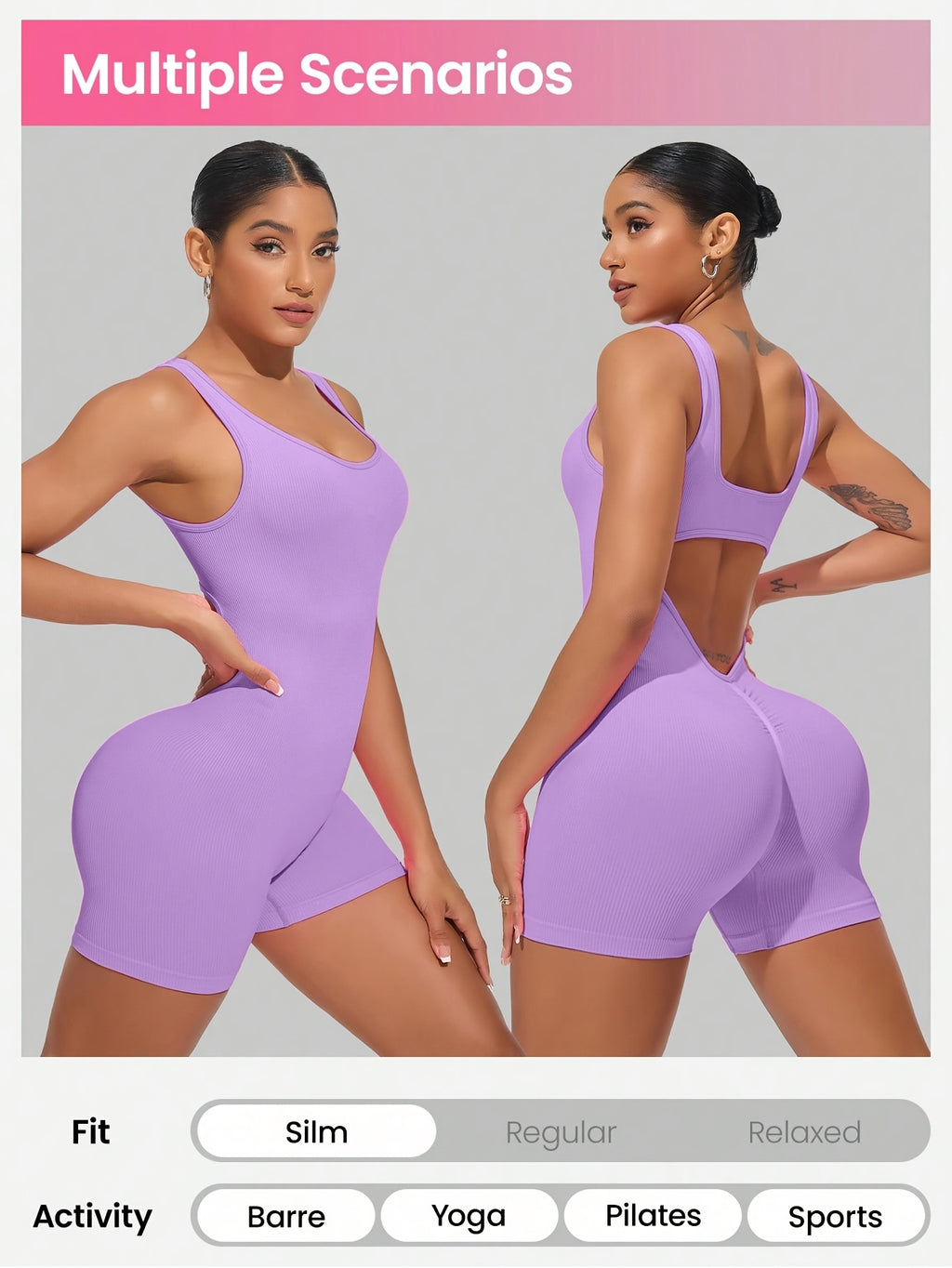 athletic fitness jumpsuit yoga outfit womens tight high
