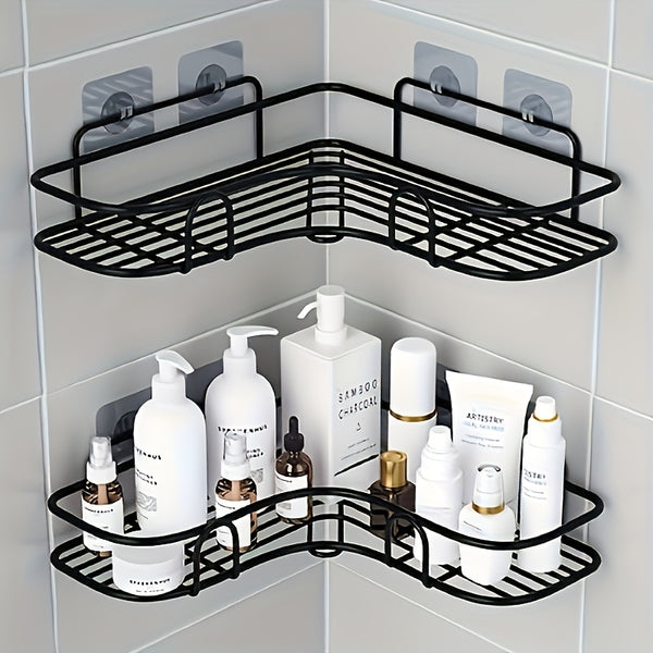 rust resistant corner shower rack a wall mounted bathroom