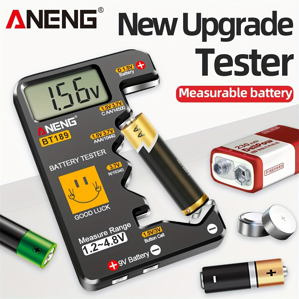 tester suitable 9v 6f22 batteries 1