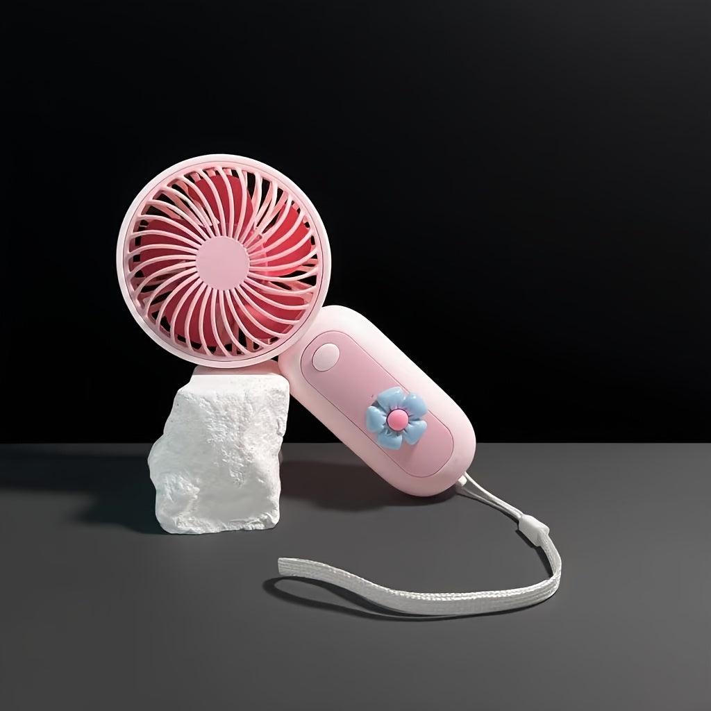 handheld fan suitable women girls portable pocket fan