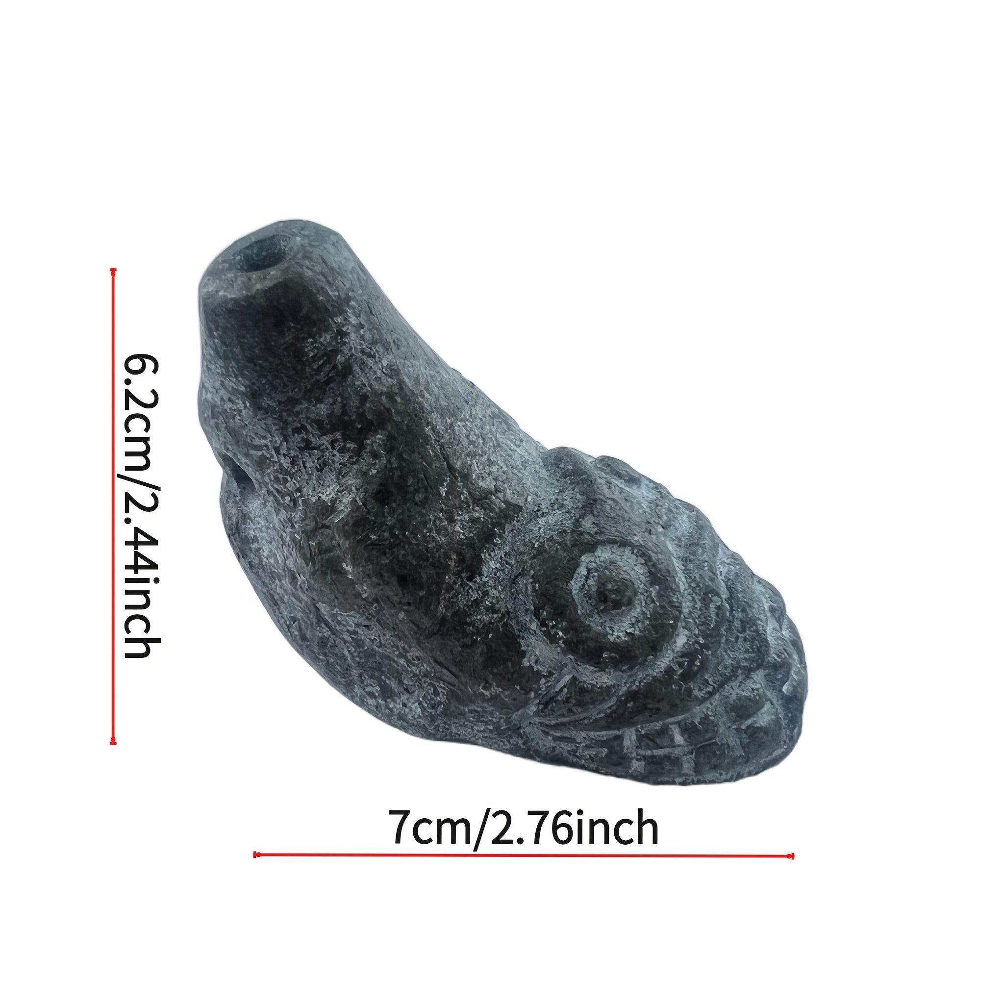 aztec death whistle handmade ceramic boot whistle