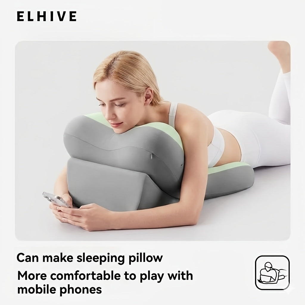 ergonomic bed wedge pillow adjustable memory foam backrest