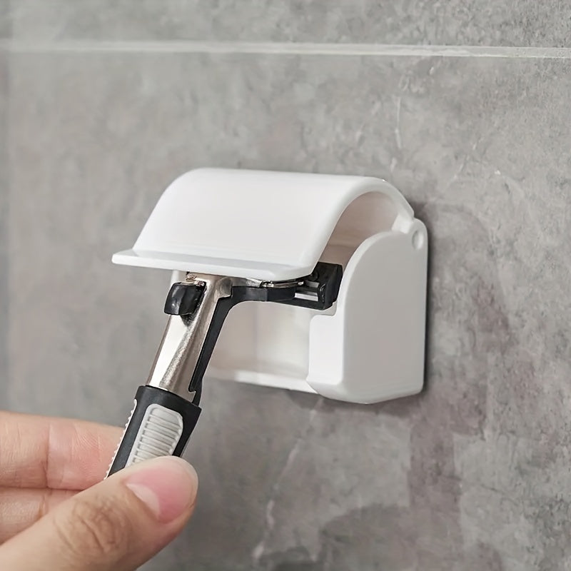 organize shower a razor hanger electric toothbrush holder
