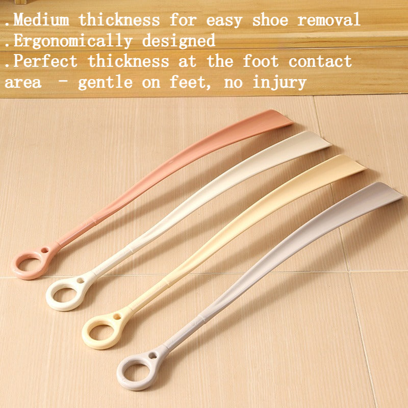 18 0 18 5 inch extra long shoe horn ergonomic fan shaped