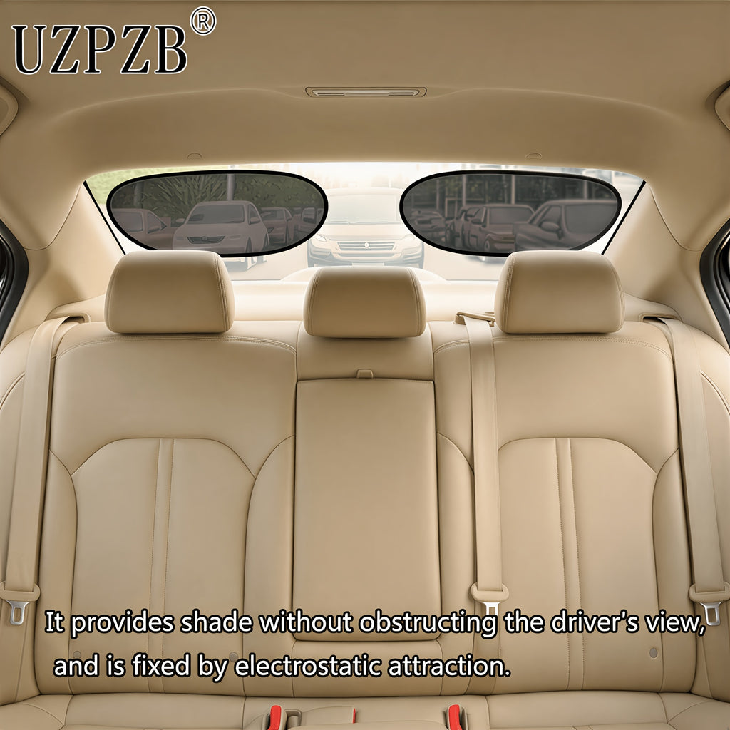 car sunshade blocks sunlight without obstructing driving