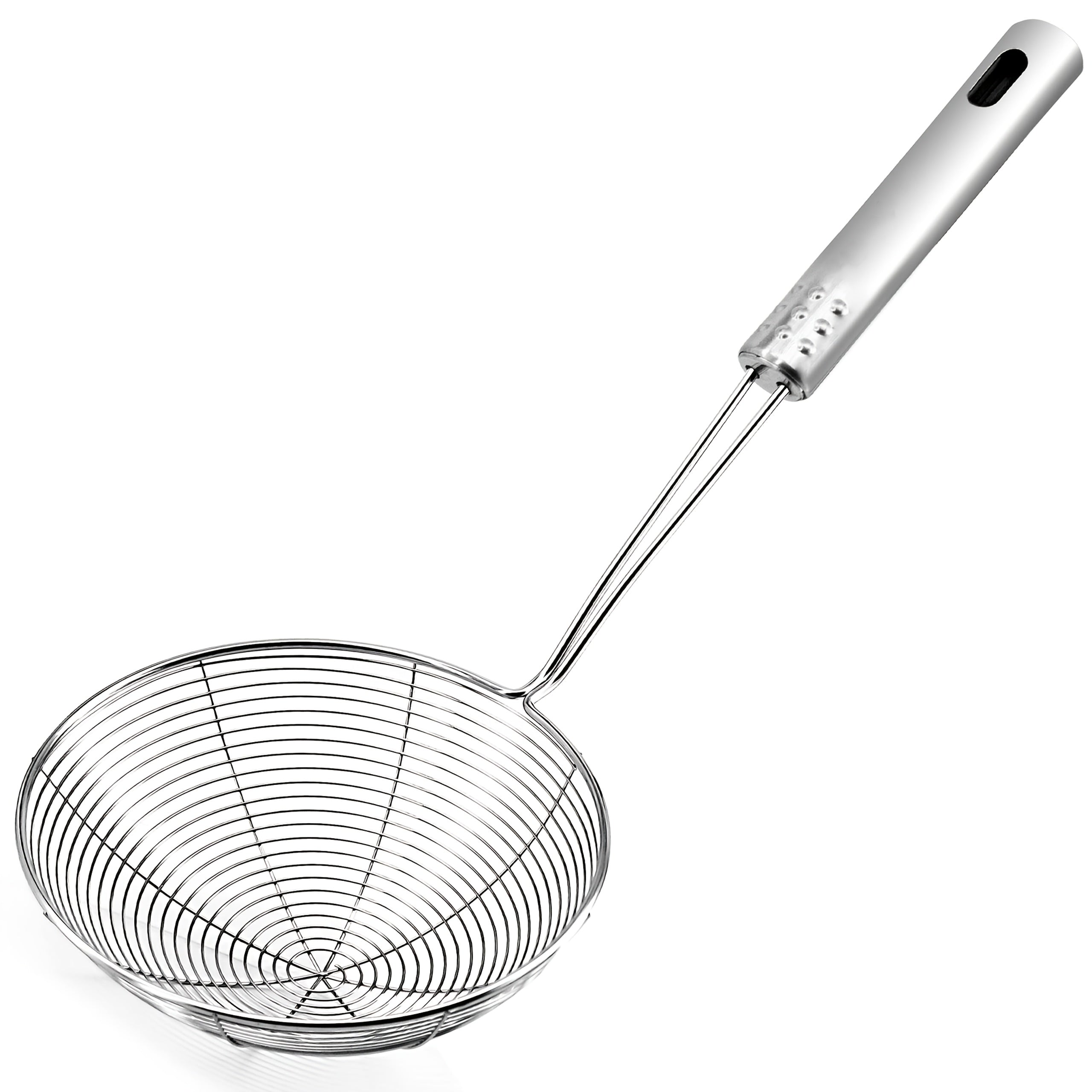 1 stainless steel   web design strainer spoon