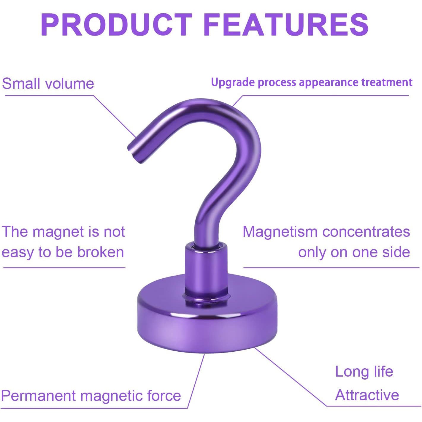 magnetic utility hooks heavy duty magnetic hooks plated
