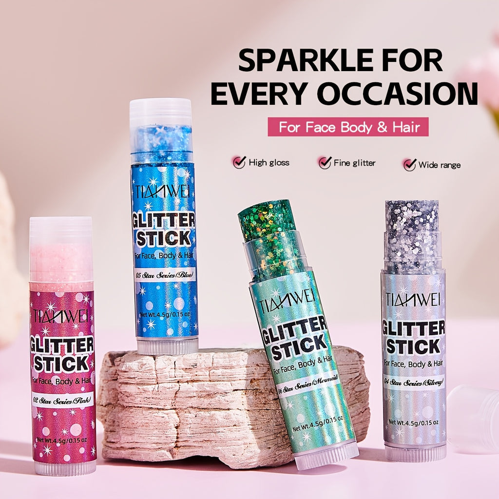 magic party glitter stick set 6pcs   long lasting
