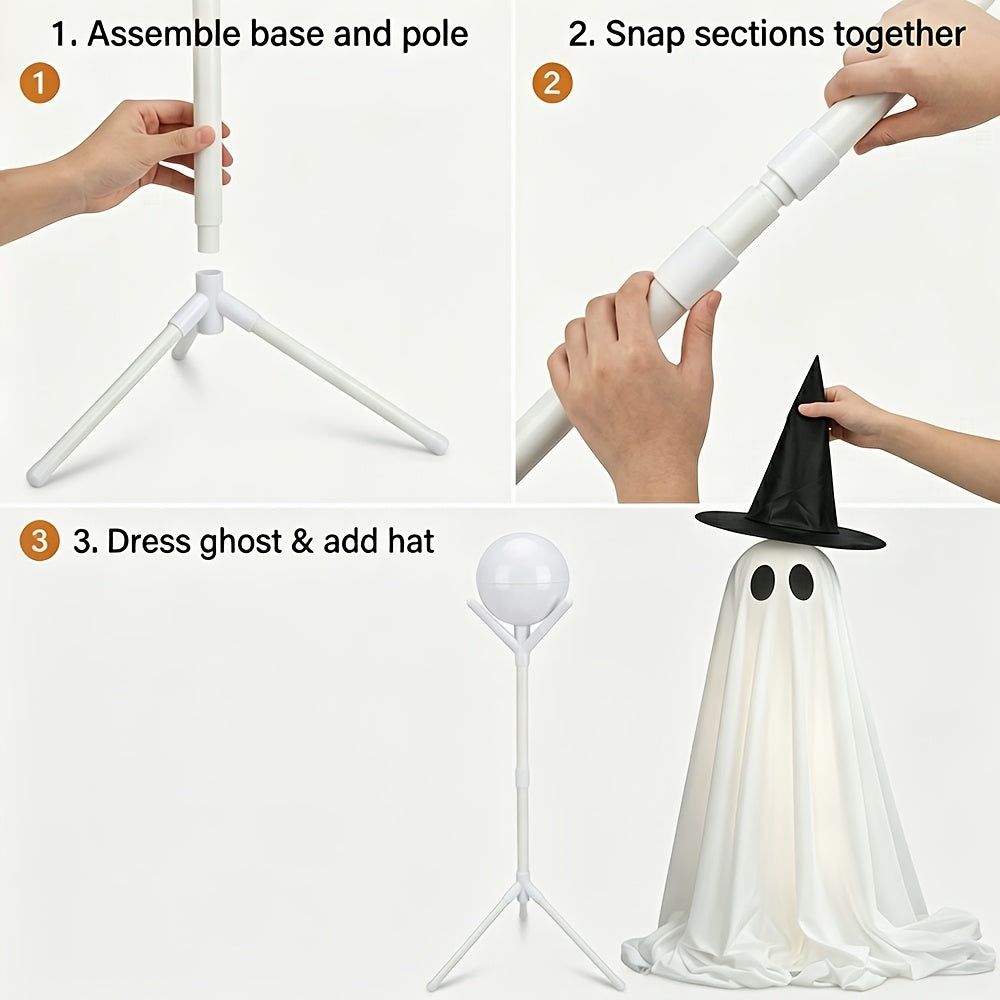 2pcs outdoor halloween decorations large lighted decor set