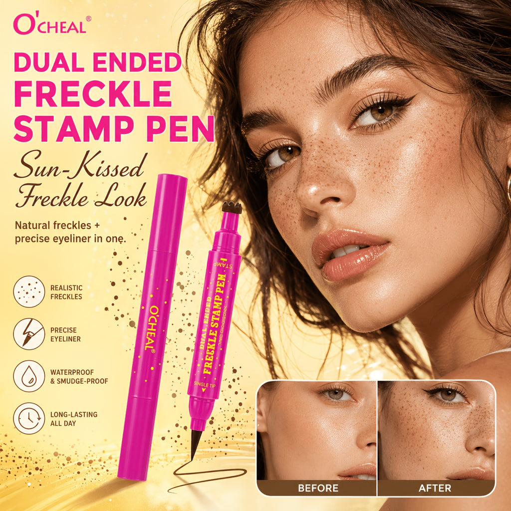 double headed freckle stamp eyeliner pen long lasting