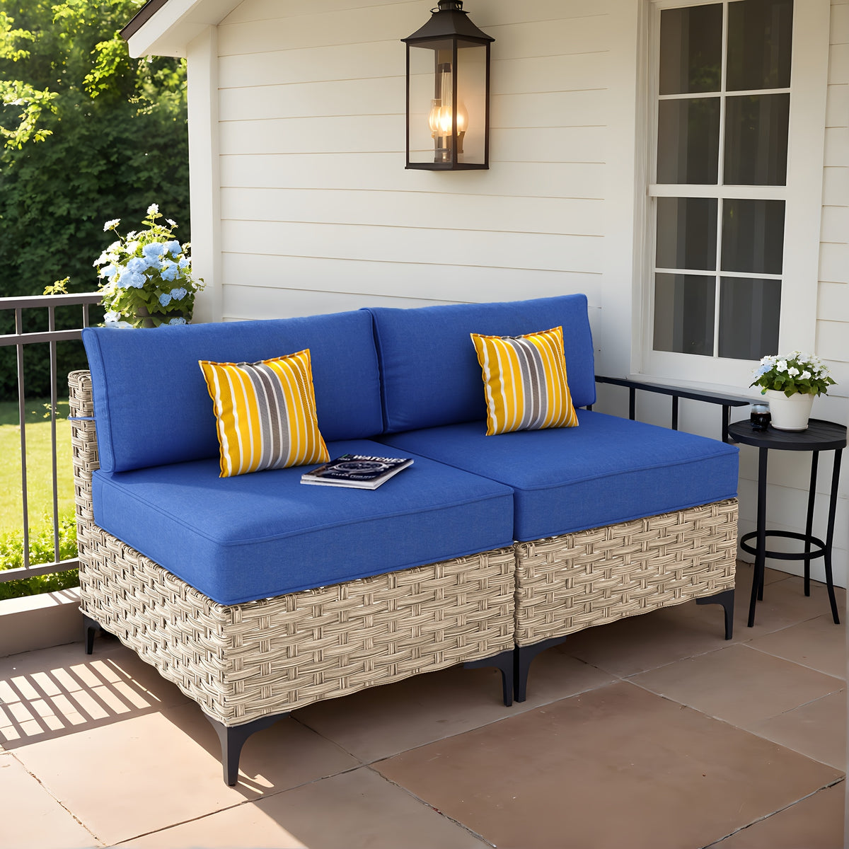 2 3 5 8 10pcs deep seat outdoor patio furniture set outside