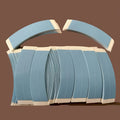 40pcs 10sets super thin wig film double sided   proof