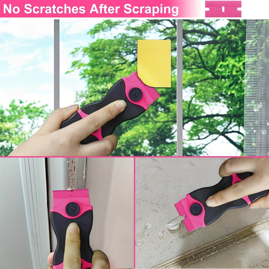 removal scraper glass scraper 1 pink double