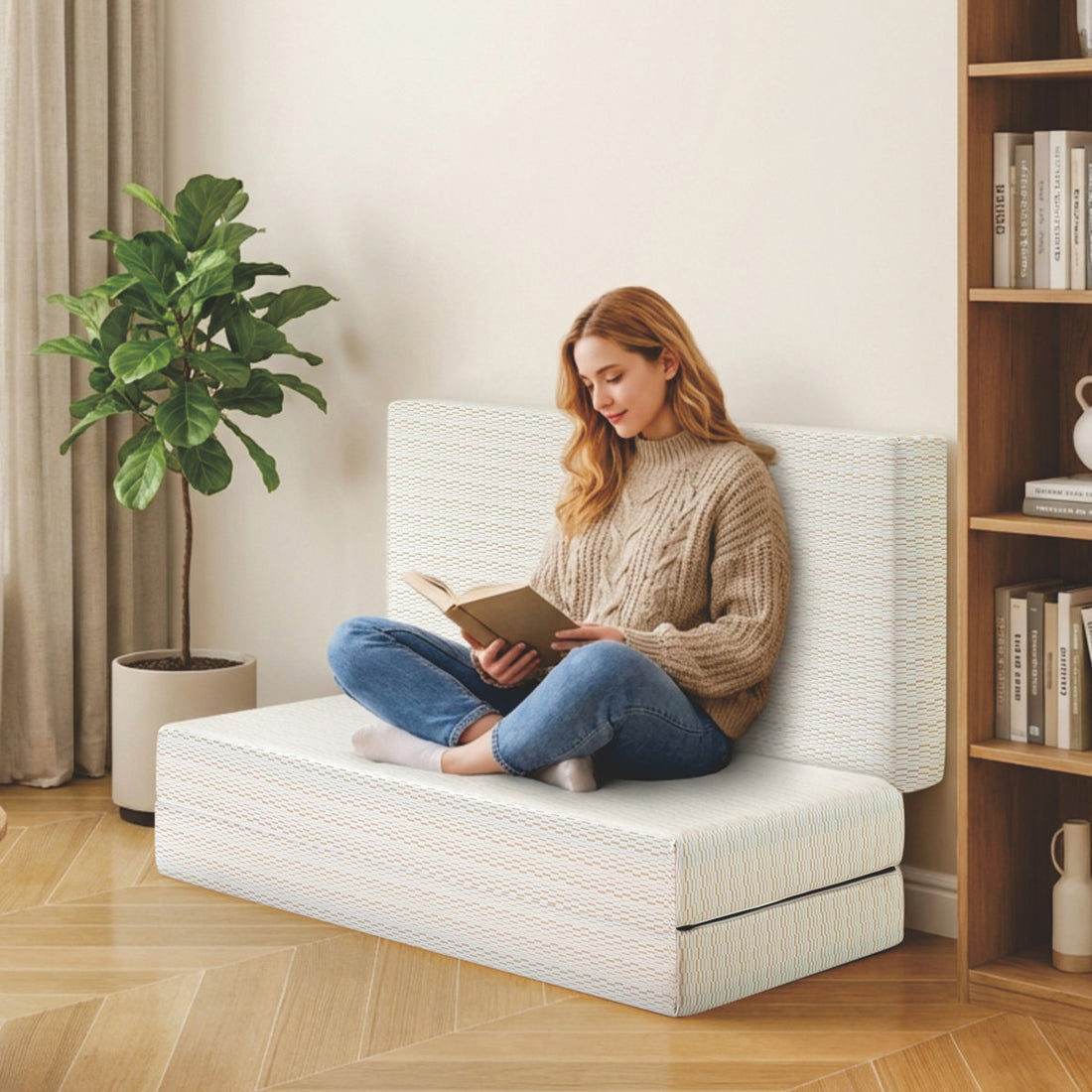 6" Gel Memory Foam Folding Mattress |  For Murphy Beds