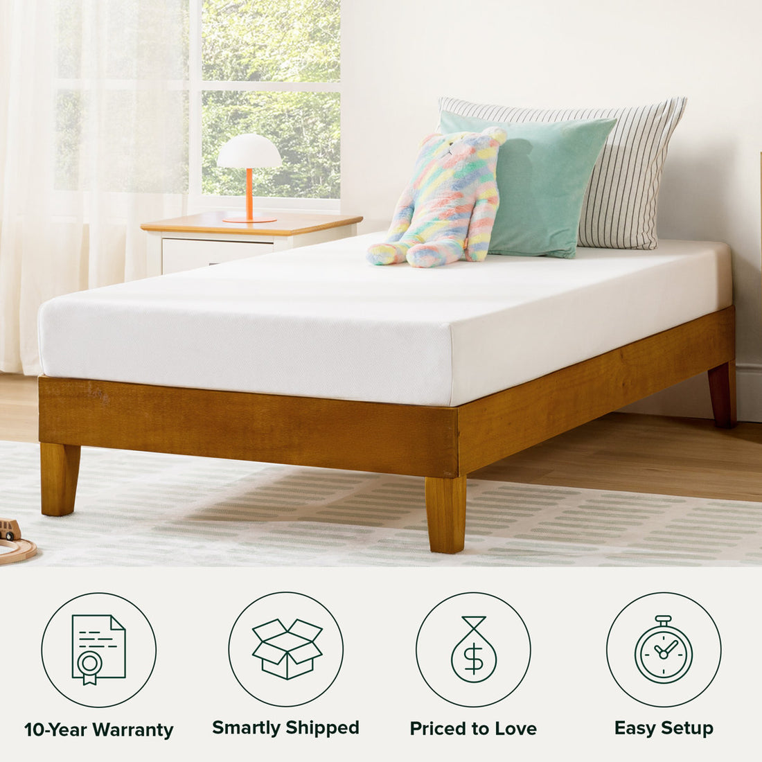 6" Medium Memory Foam Mattress - Sleep by Wayfair™