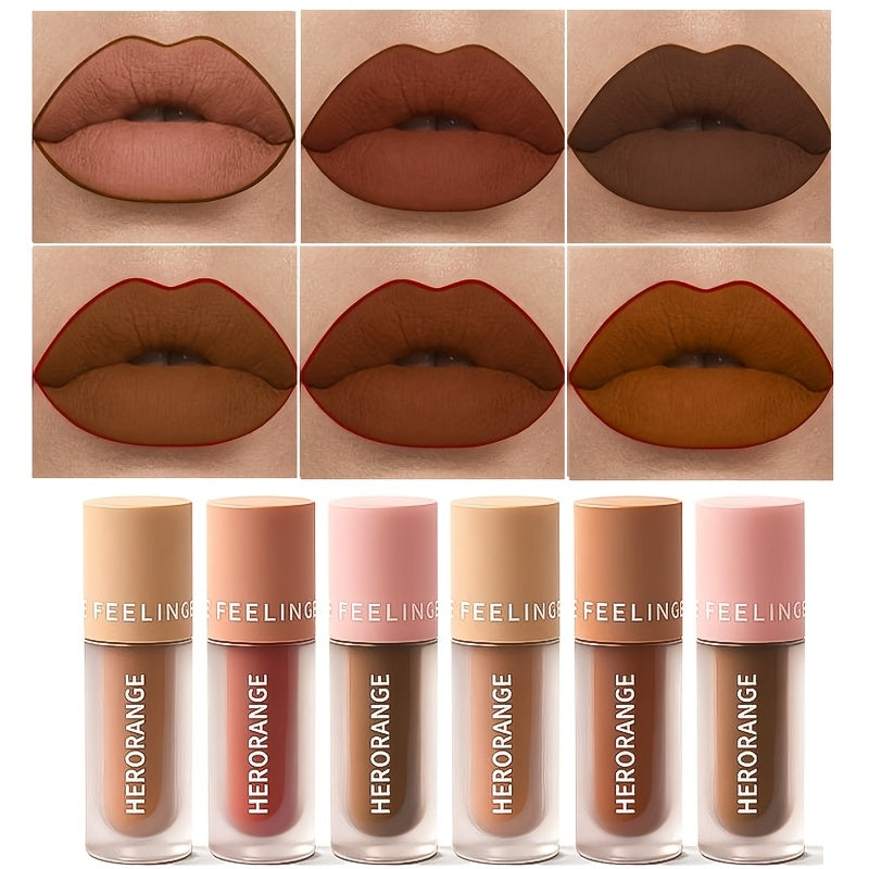 chocolate lip eye duo 6pcs