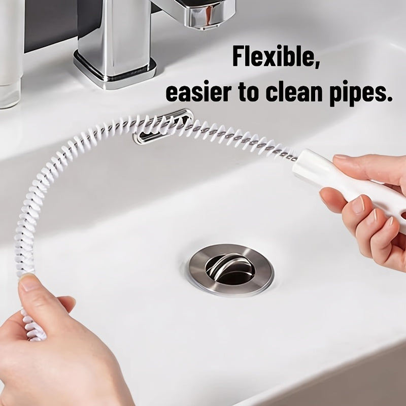 3pcs set   flexible drain pipe cleaning brushes
