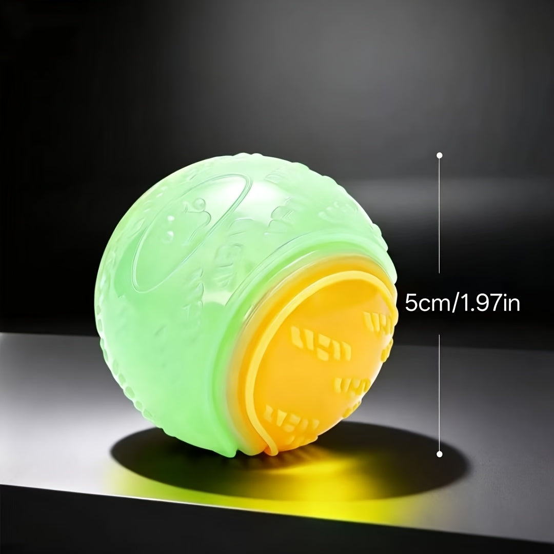 glow in dark talking ball dog toy random 2pcs pack