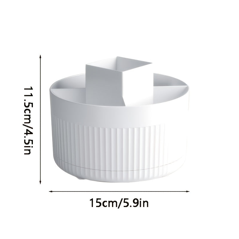 zxf 360 degree rotating pen holder desk drawer organizer