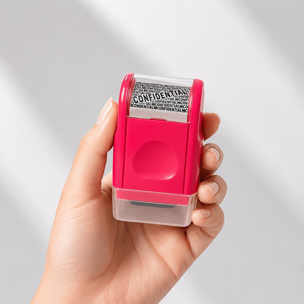 1pc   roller stamp confidential data defender