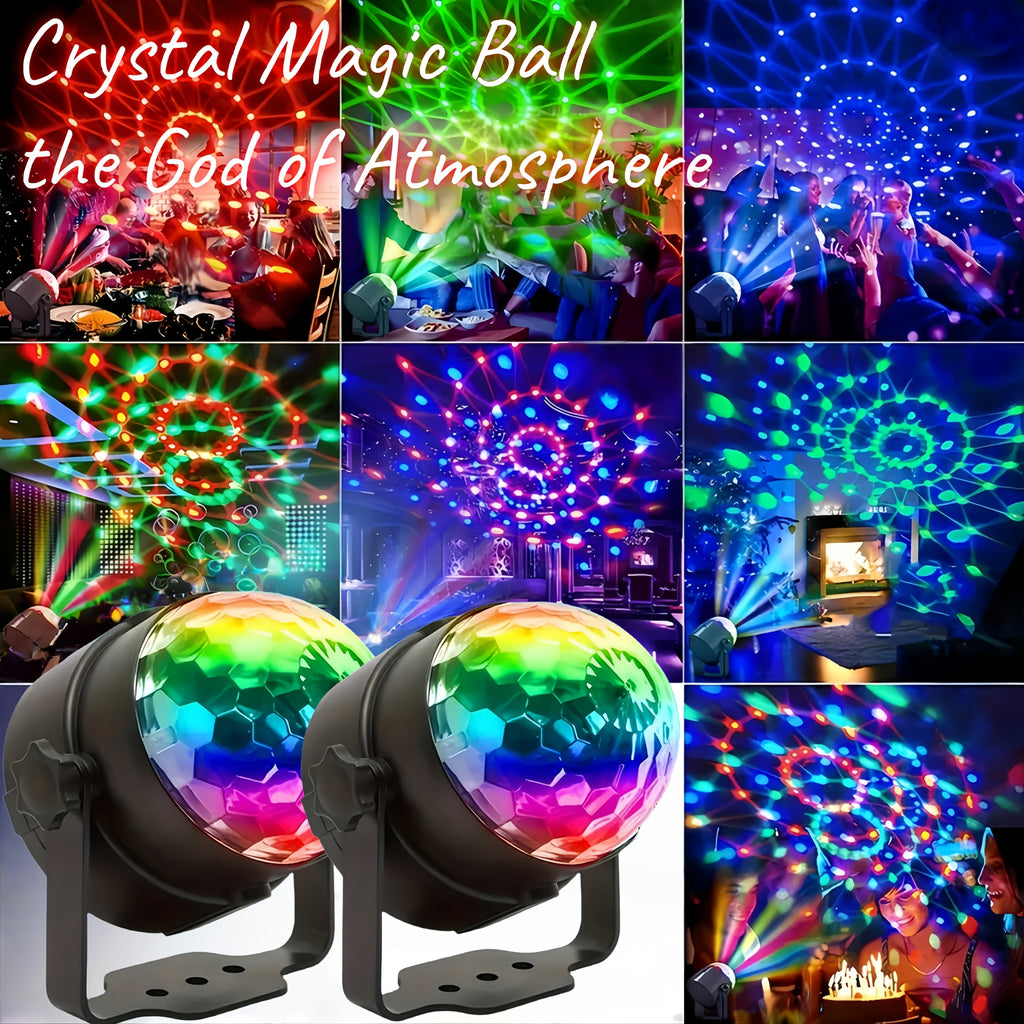 2pcs disco ball projector smart light stand ceiling mounted